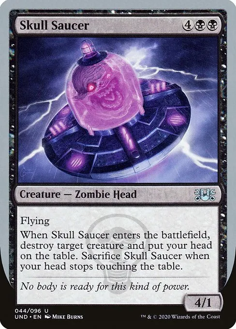 Skull Saucer · Unsanctioned 44/96