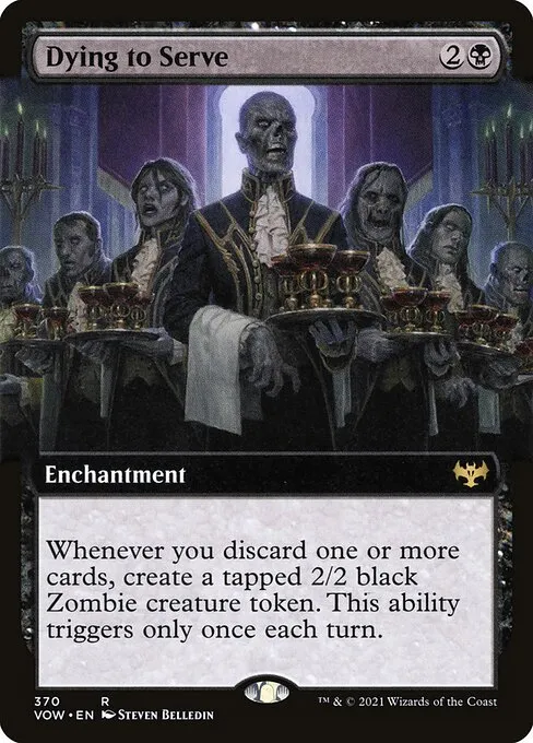 Dying to Serve · Innistrad: Crimson Vow 370/423