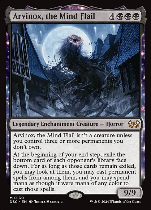 Arvinox, the Mind Flail · Duskmourn: House of Horror Commander 130/373