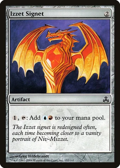 Izzet Signet · Guildpact 152/167