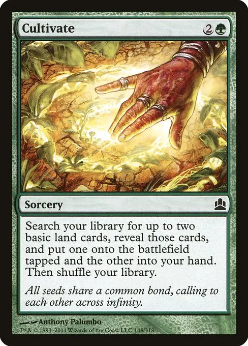 Cultivate · Commander 2011 148/318