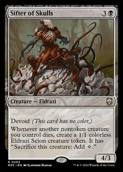 Sifter of Skulls · Modern Horizons 3 Commander 203/398