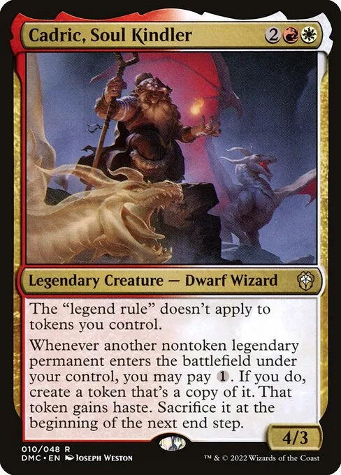 Cadric, Soul Kindler · Dominaria United Commander 10/240