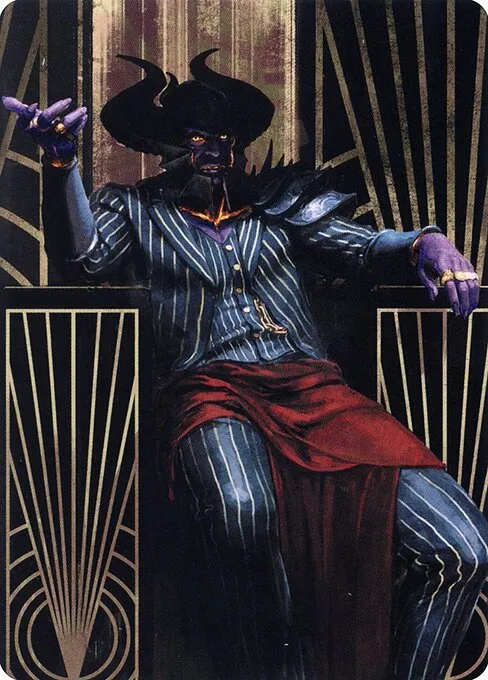 Ob Nixilis, the Adversary // Ob Nixilis, the Adversary · New Capenna Art Series 71/81