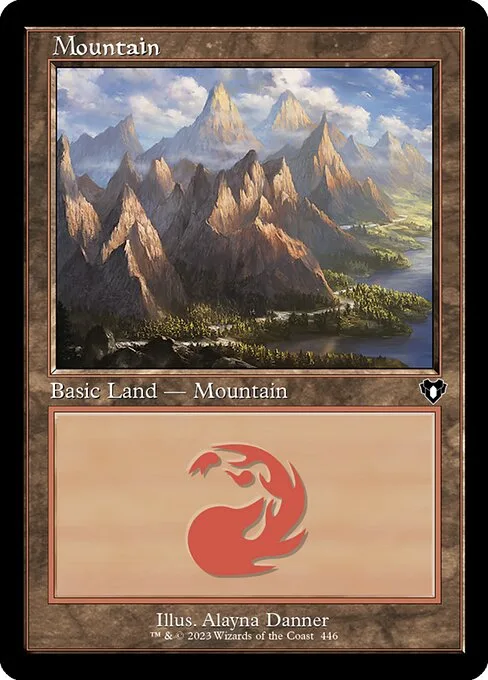 Mountain · Commander Masters 446/1067