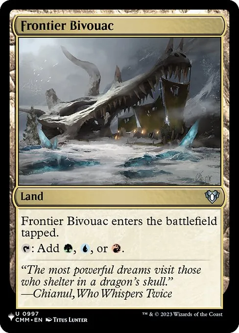 Frontier Bivouac · The List CMM-997/5050