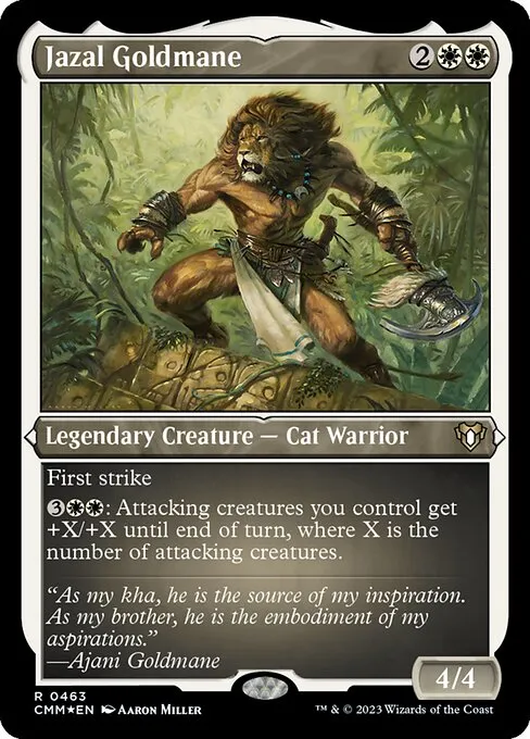 Jazal Goldmane · Commander Masters 463/1067