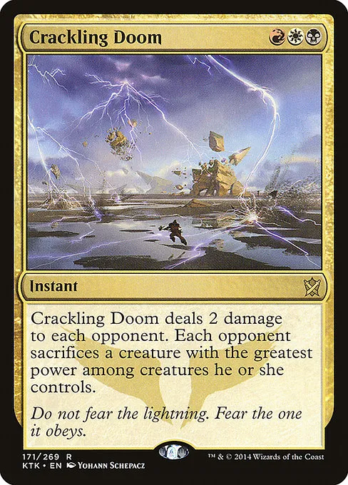 Crackling Doom · Khans of Tarkir 171/293