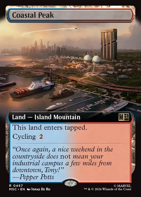 Coastal Peak · Marvel Super Heroes Commander 467/9