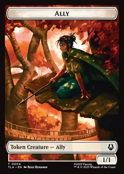 Ally · Avatar: The Last Airbender Tokens 4/22