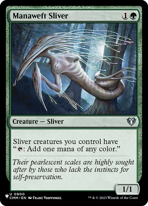 Manaweft Sliver · The List CMM-900/5050