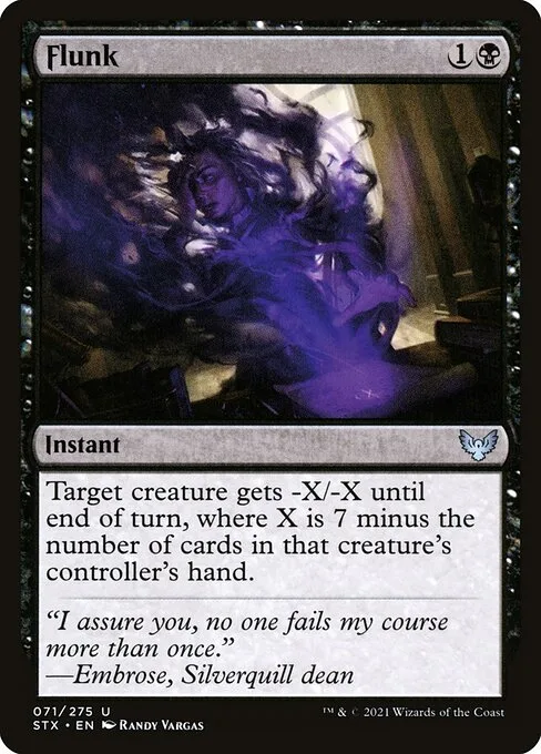 Flunk · Strixhaven: School of Mages 71/393