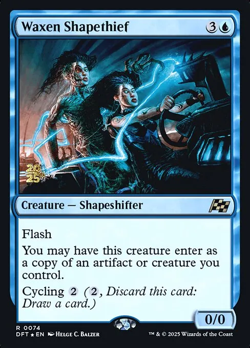 Waxen Shapethief · Aetherdrift Promos 74s/160