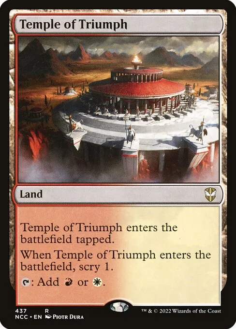 Temple of Triumph · New Capenna Commander 437/447