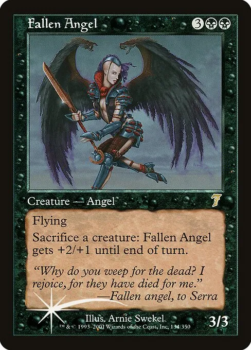 Fallen Angel · Seventh Edition 134★/708