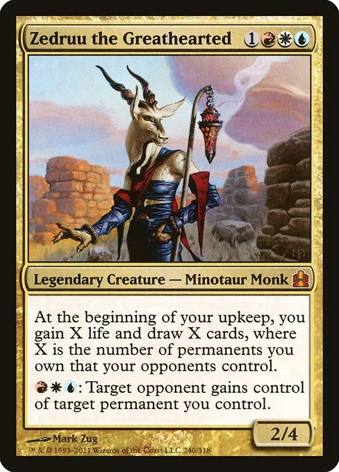 Zedruu the Greathearted · Commander 2011 240/318
