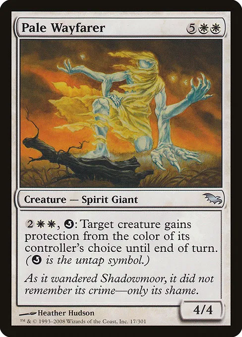 Pale Wayfarer · Shadowmoor 17/302