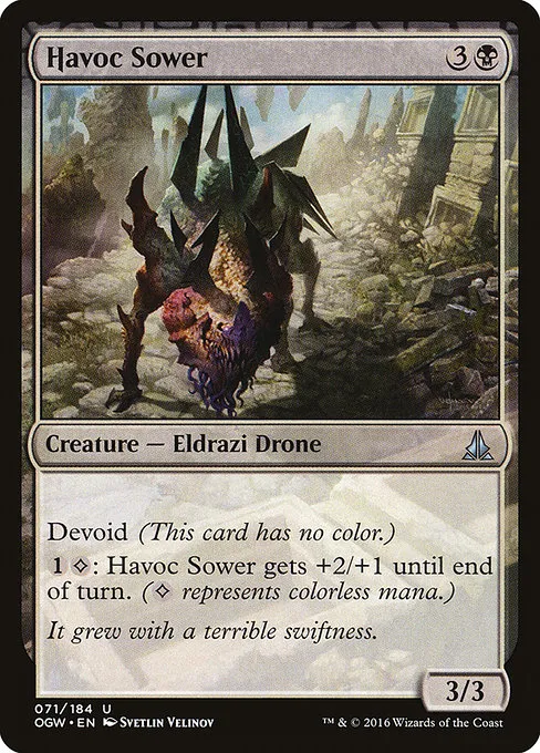 Havoc Sower · Oath of the Gatewatch 71/187