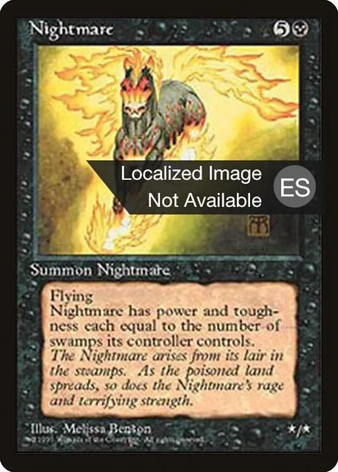 Nightmare · Fourth Edition Foreign Black Border 150/378