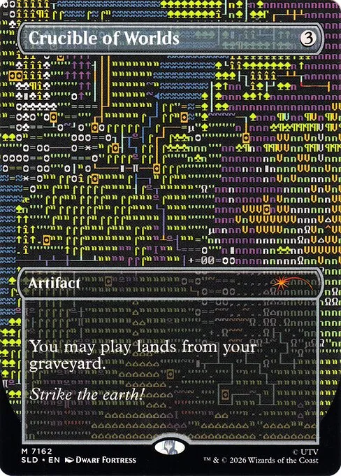 Crucible of Worlds · Secret Lair Drop 7162/2547