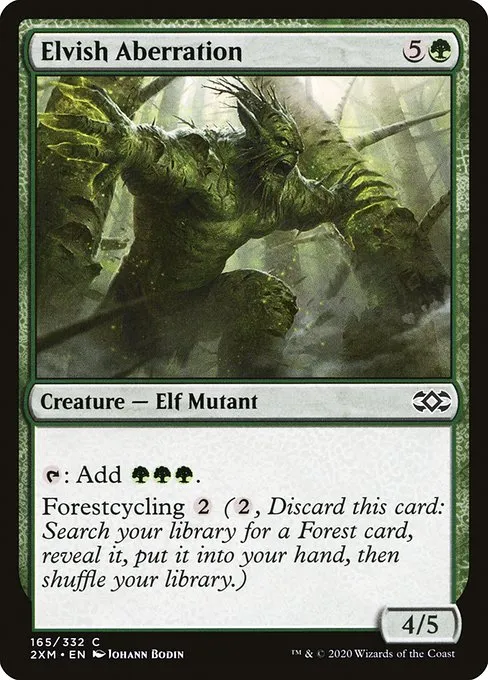Elvish Aberration · Double Masters 165/384