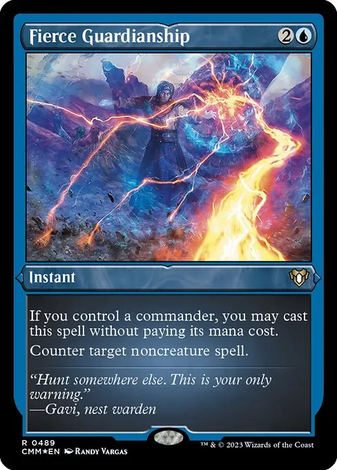 Fierce Guardianship · Commander Masters 489/1067
