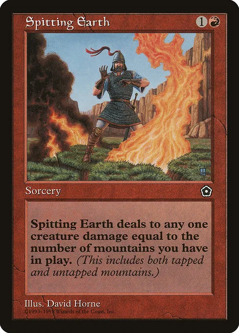 Spitting Earth · Portal Second Age 116/165