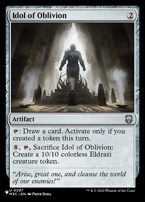 Idol of Oblivion · The List M3C-297/5050