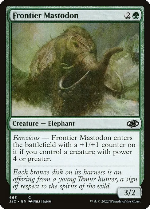 Frontier Mastodon · Jumpstart 2022 663/835