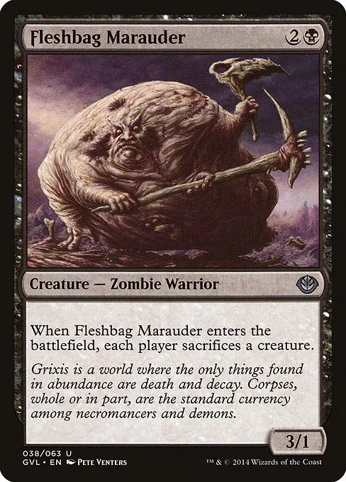 Fleshbag Marauder · Duel Decks Anthology: Garruk vs. Liliana 38/63