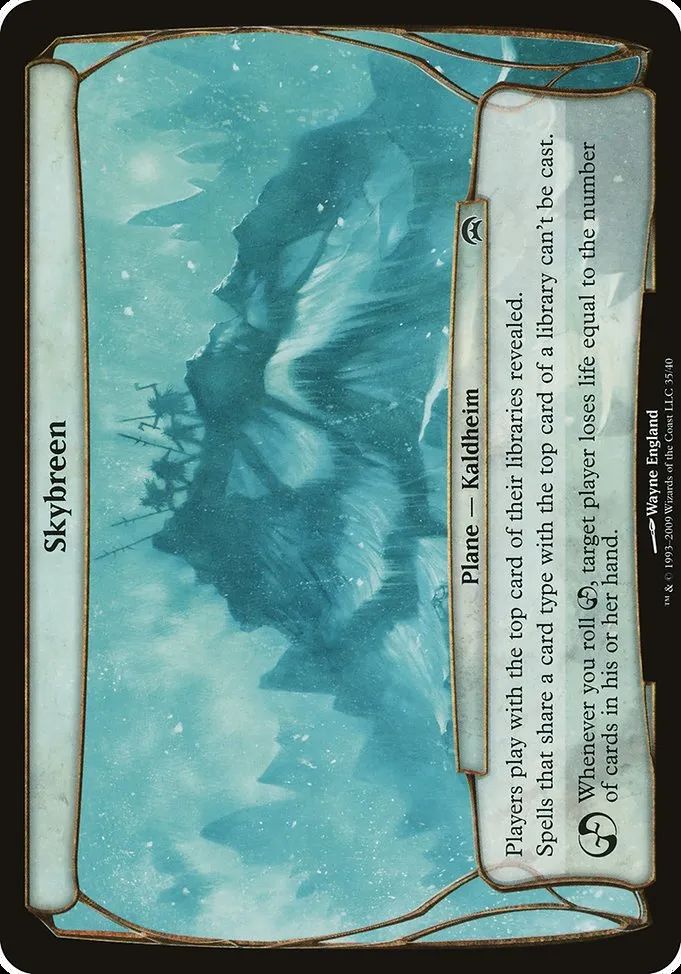 Skybreen · Planechase Planes 35/40