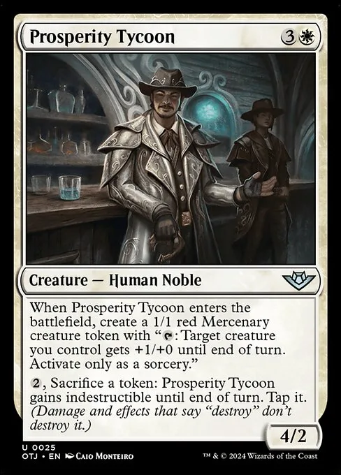 Prosperity Tycoon · Outlaws of Thunder Junction 25/374