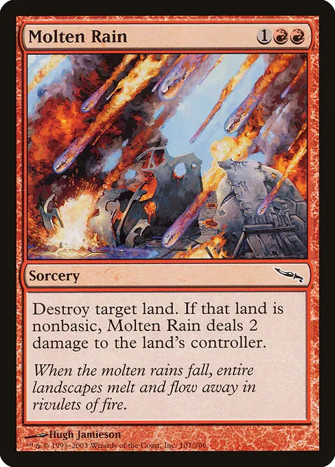 Molten Rain · Mirrodin 101/306