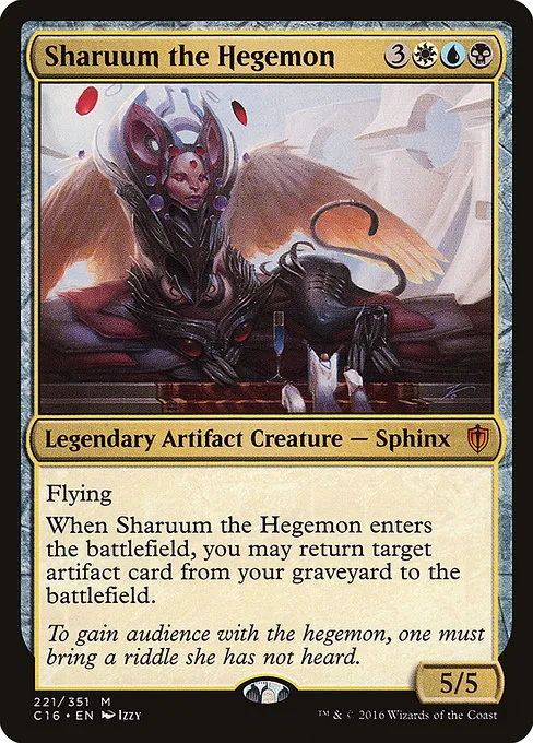 Sharuum the Hegemon · Commander 2016 221/351