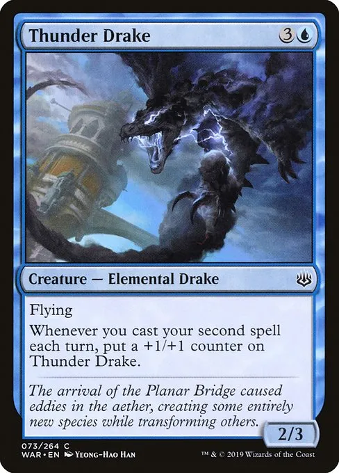 Thunder Drake · War of the Spark 73/312