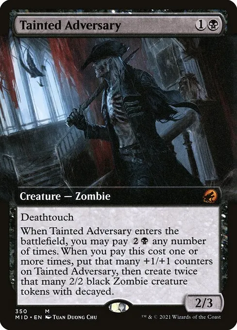 Tainted Adversary · Innistrad: Midnight Hunt 350/399