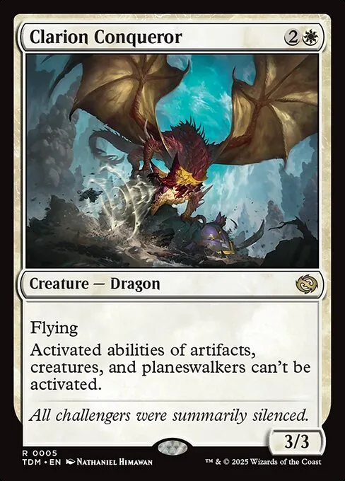 Clarion Conqueror · Tarkir: Dragonstorm 5/427
