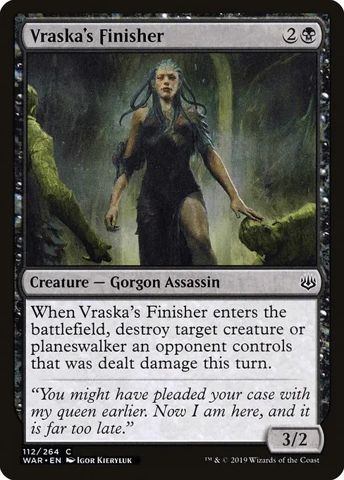 Vraska's Finisher · War of the Spark 112/312