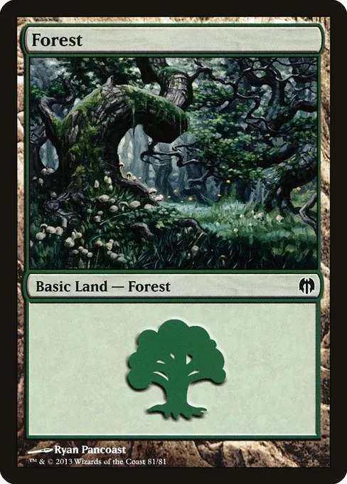 Forest · Duel Decks: Heroes vs. Monsters 81/81
