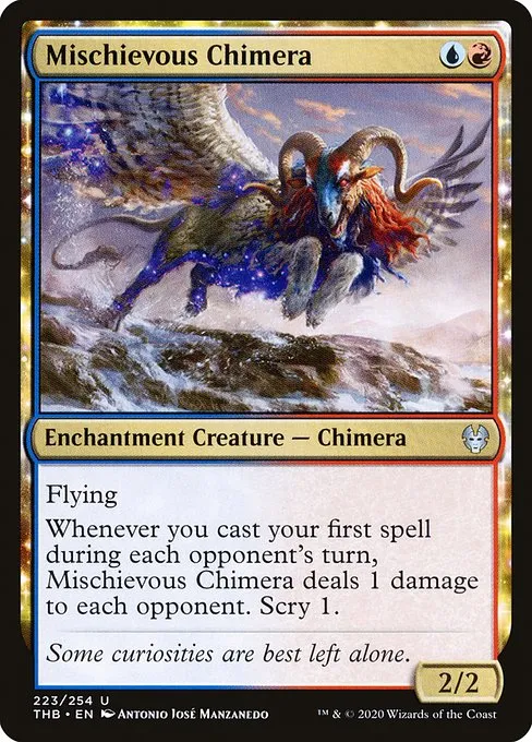 Mischievous Chimera · Theros Beyond Death 223/358