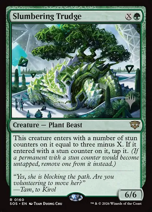 Slumbering Trudge · Secrets of Strixhaven Promos 160p/80