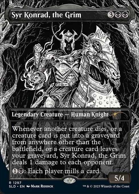 Syr Konrad, the Grim · Secret Lair Drop 1297/2547