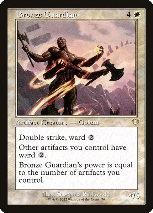 Bronze Guardian · The Brothers' War Commander 70/209