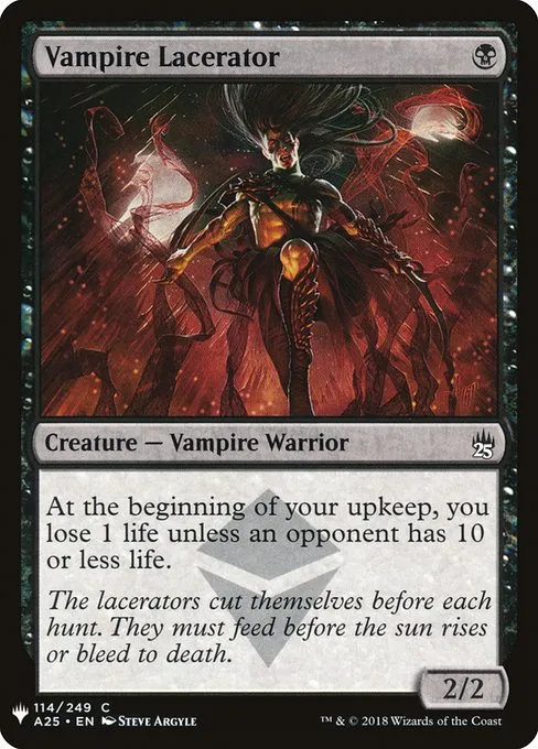 Vampire Lacerator · The List A25-114/5050