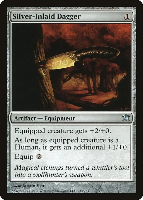 Silver-Inlaid Dagger · Innistrad 233/264