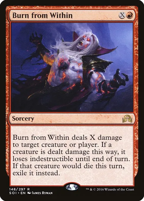 Burn from Within · Shadows over Innistrad 148/302