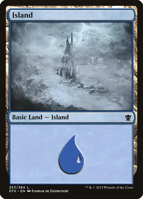 Island · Dragons of Tarkir 253/264