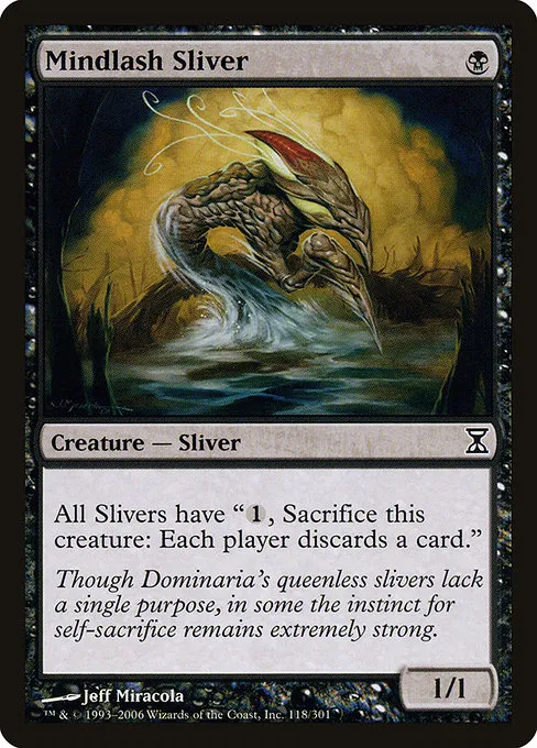 Mindlash Sliver · Time Spiral 118/301