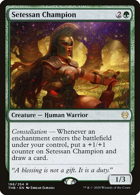 Setessan Champion · Theros Beyond Death 198/358