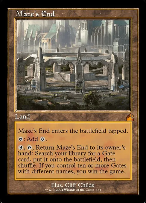 Maze's End · Ravnica Remastered 465/531